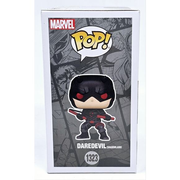 Daredevil Shadowland Marvel Funko Pop! Vinyl #1323 EE Exclusive Brand New - Picture 6 of 9